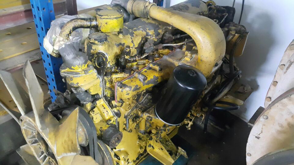 Części zamiennne silnika Mitsubishy 6D14 z koparek Kobelco